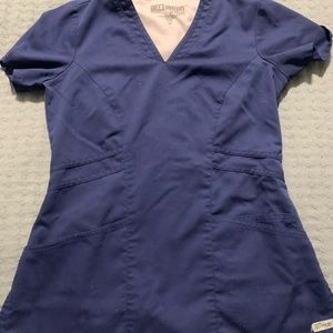 Grey anatomy scrub top